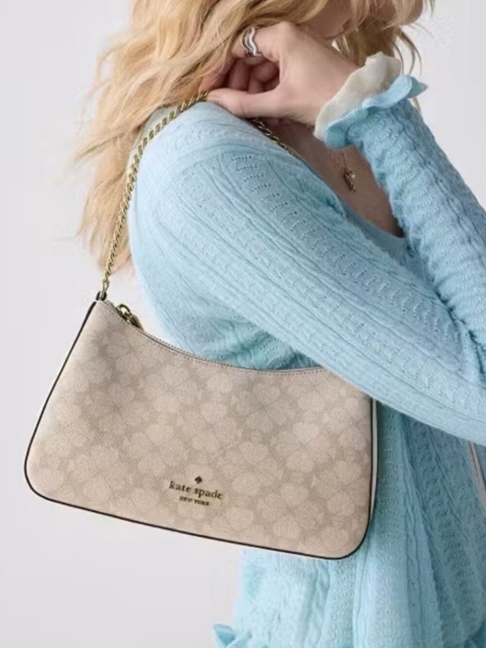 Kate Spade Margot convertible shoulder bag white